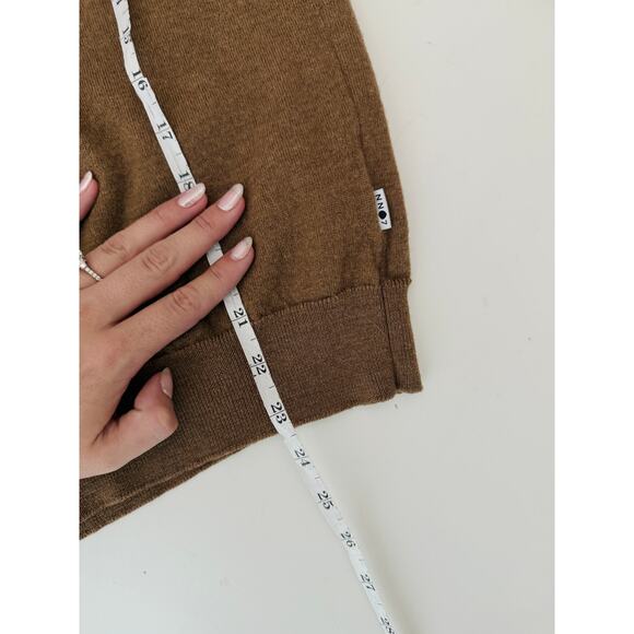 No nationality 100% wool brown sweater - size small - Picture 8 of 8